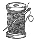 Picture of a thread spool